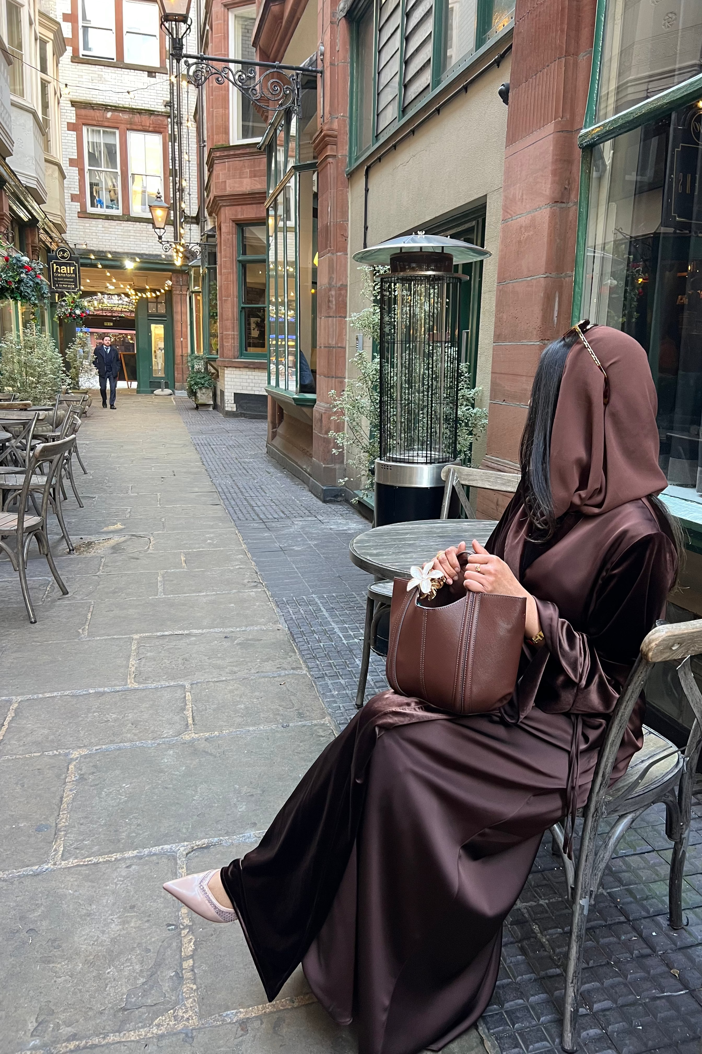 Royal Silky Velvet Signature Abaya & Hijab